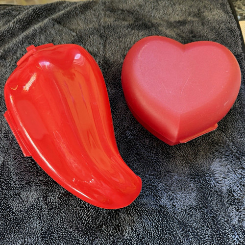 Tupperdosen 2er set herz - tupperdosen,