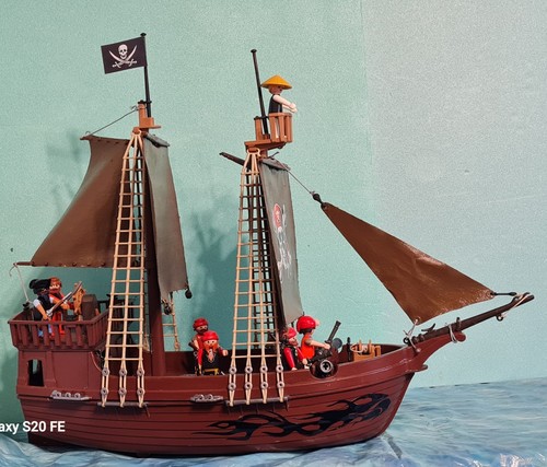 Playmobil piratenschiff custom - piratenschiff,