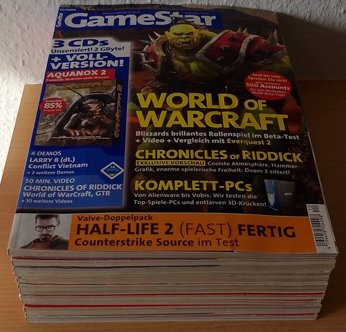 Gamestar konvolut 2004 alle - konvolut,