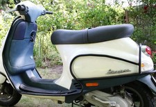 Sturzbügel SATZ vorne + hinten für Vespa ET4 125 ET2 50 C16 C38 Crashbars Black
