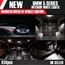 BMW 5er E60 E61 PREMIUM LED Set 14tlg Innenraum Weiß Fehlerfrei SMD E90 E91