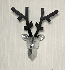 Hirschkopf Wanddeko, veredelt