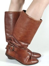 Damenstiefel Lederstiefel