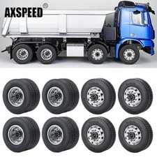 AXSPEED 8X8 Vorne & Hinten Felgen mit Reifen für 1/14 RC TAMIYA Traktorwagen Car
