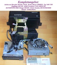Becker MEXICO 2000RDS BOSE Verstärker C140 A1408202289 SILVERSTONE DISK Changer