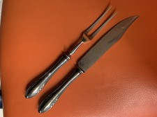 384 Tranchierbesteck Wellner Besteck Tranchiermesser Fleischgabel 90iger Auflage