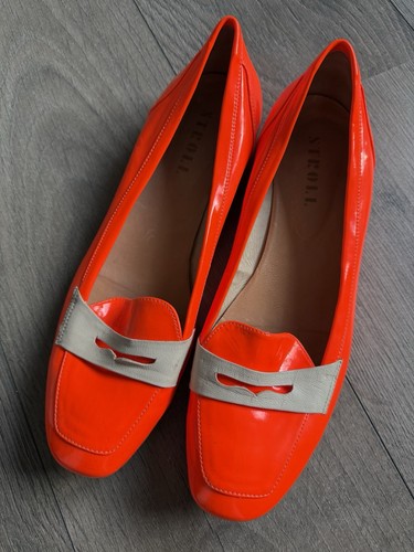 Stroll leder loafer - stroll, lackleder