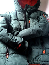 Kinderjacke GRÜN orange