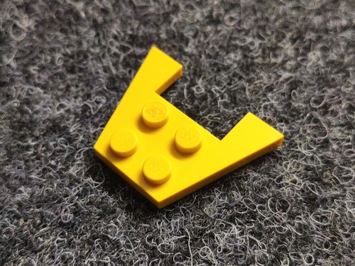 Lego 4859 gelb - keil, platte