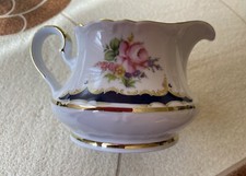 Sauciere - Winterling Röslau Bavaria - Blumen  Goldrand