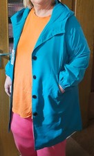 leichte Regenjacke blau