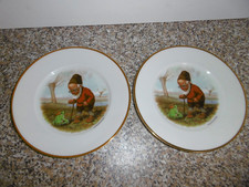 2x Porzellan Teller Kinderteller Thomas Bavaria Paul Lothar Müller