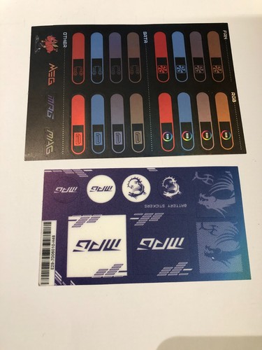 Aufkleber für msi - mag, z590
