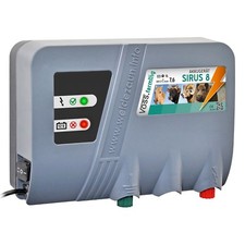 12V 7,6J VOSS.farming SIRUS 8 Weidezaungerät Batteriegerät Weidezaun POWER