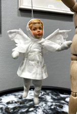 Watte Christbaumschmuck 068 - Handarbeit, Weihnachtsschmuck, Wattepuppe, Vintage