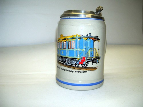 Bierkrug zinndeckel - bierkrug,