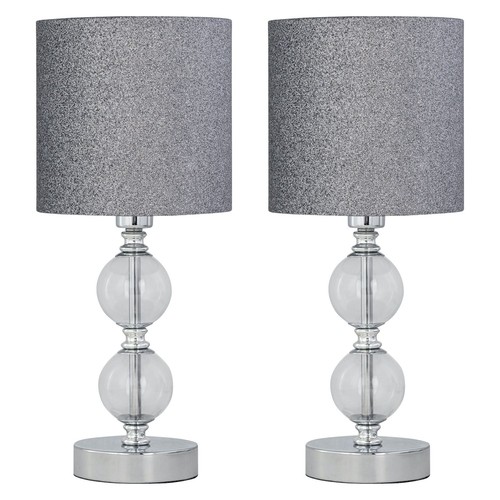 2er set tischlampe - set,