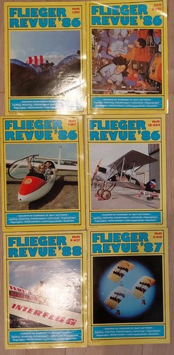 Flieger revue konvolut 1986 - flieger,