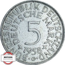 J387  5 DM SILBERADLER von