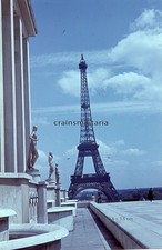 Orig. FARBDIA Foto Eiffelturm