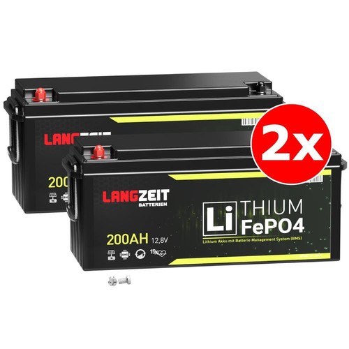 Lifepo4 200ah 24v - 200ah,