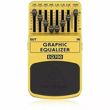 Behringer EQ700 7 Band Graphic Equalizer für Gitarre und Keyboard