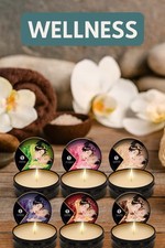 Shunga Massagekerzen Set 6 x