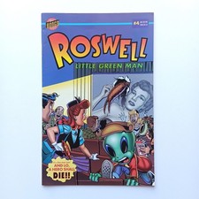 Roswell Little Green Man #4 (1999) U.S.A. Bongo Comics  Z 1+ VF+