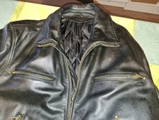 BMW Oldschool  Leder Motorrad Kombi Hose Jacke Gr. 52