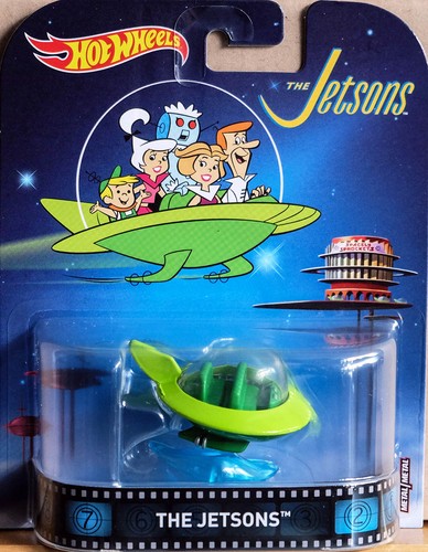 Die jetsons capsule car - die,