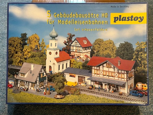 Plastoy dorf set - h0, "dorf-set