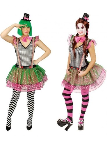 Clown harlekin kostüm kleid - clown,