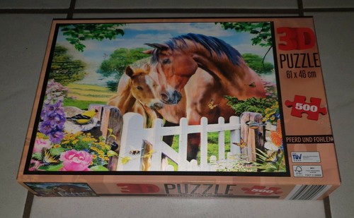 Puzzle pferd und - puzzle, fohlen