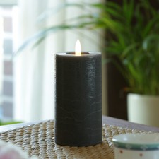 LED Kerze LINA Rustik Optik