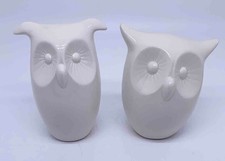 Eulenpaar Porzellan Vintage