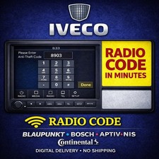 IVECO Anti-Theft Radio Code |
