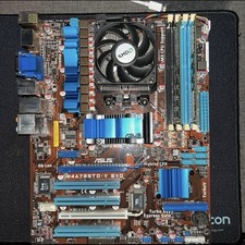 Mainboard Bundle ASUS M4A79XTD EVO + AMD Phenom II X4 965 + GT 730 + 6GB RAM