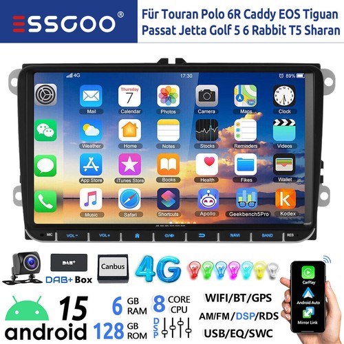 Dab 128g android15 - dab+, 6+128g