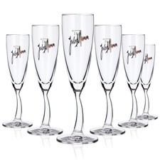 6x Mumm Jules Sekt Glas 0,1l