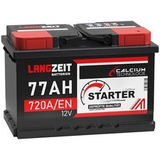 Autobatterie 77AH 12V LANGZEIT