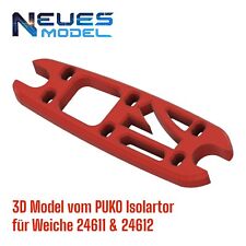 Märklin C-Gleis PUKO Isolator für C-Gleis Weichen 24611 & 24612