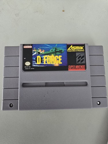 Snes super nintendo force - snes, d-force