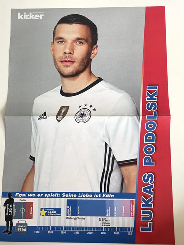 Kicker lukas podolski - 2018, wm