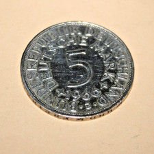 5 DM 1966, F,  Ø 29 mm
