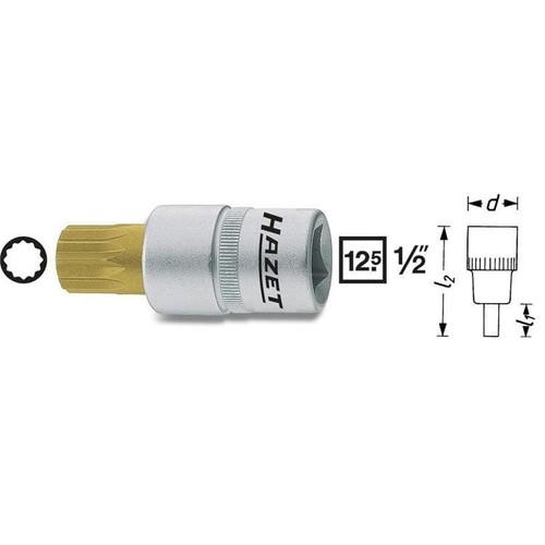 Hazet knarren ratschen - 1/2",