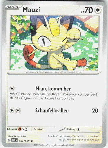 Pokemon tcg mauzi 151 - pokemon,