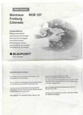 Einbauanleitung Blaupunkt