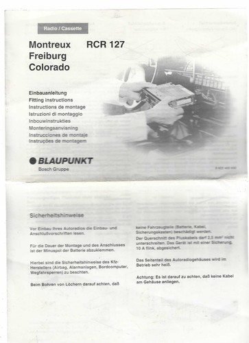 Einbauanleitung blaupunkt - einbauanleitung,