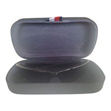 Original Oakley OO9238-0554 Fives Square Grau Transparent Sonnenbrille - Wie Neu