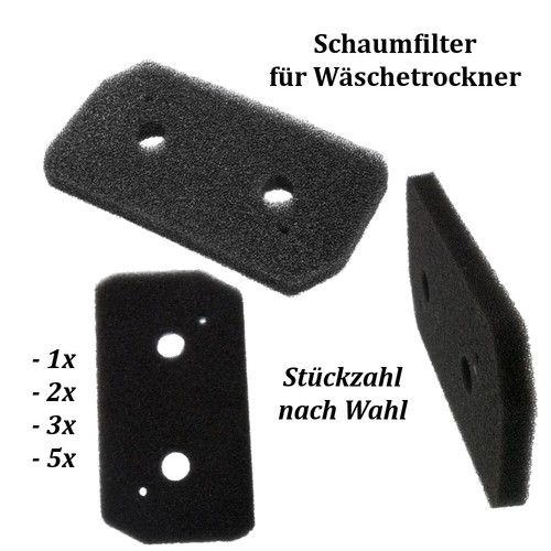 Bis schaumfilter für - 5x,